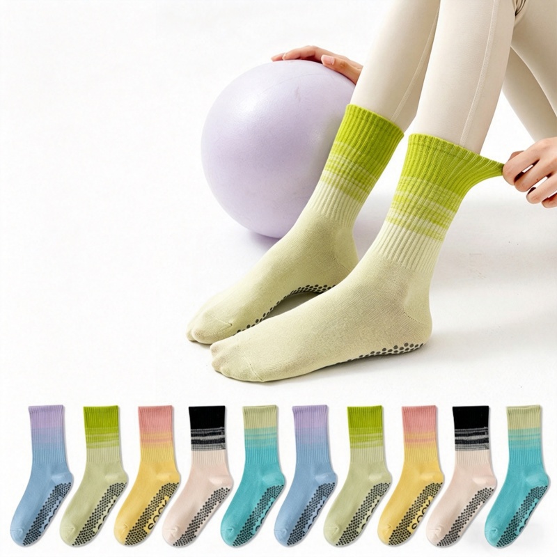 Fitness Yoga & Kickfit - Dreamlikelin 1 Pair Women's Mid-Calf Yoga