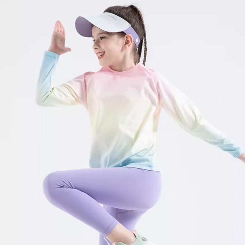 Children's Yoga Shirts Long Sl - đánh giá và giá Yoga Fitness Girl