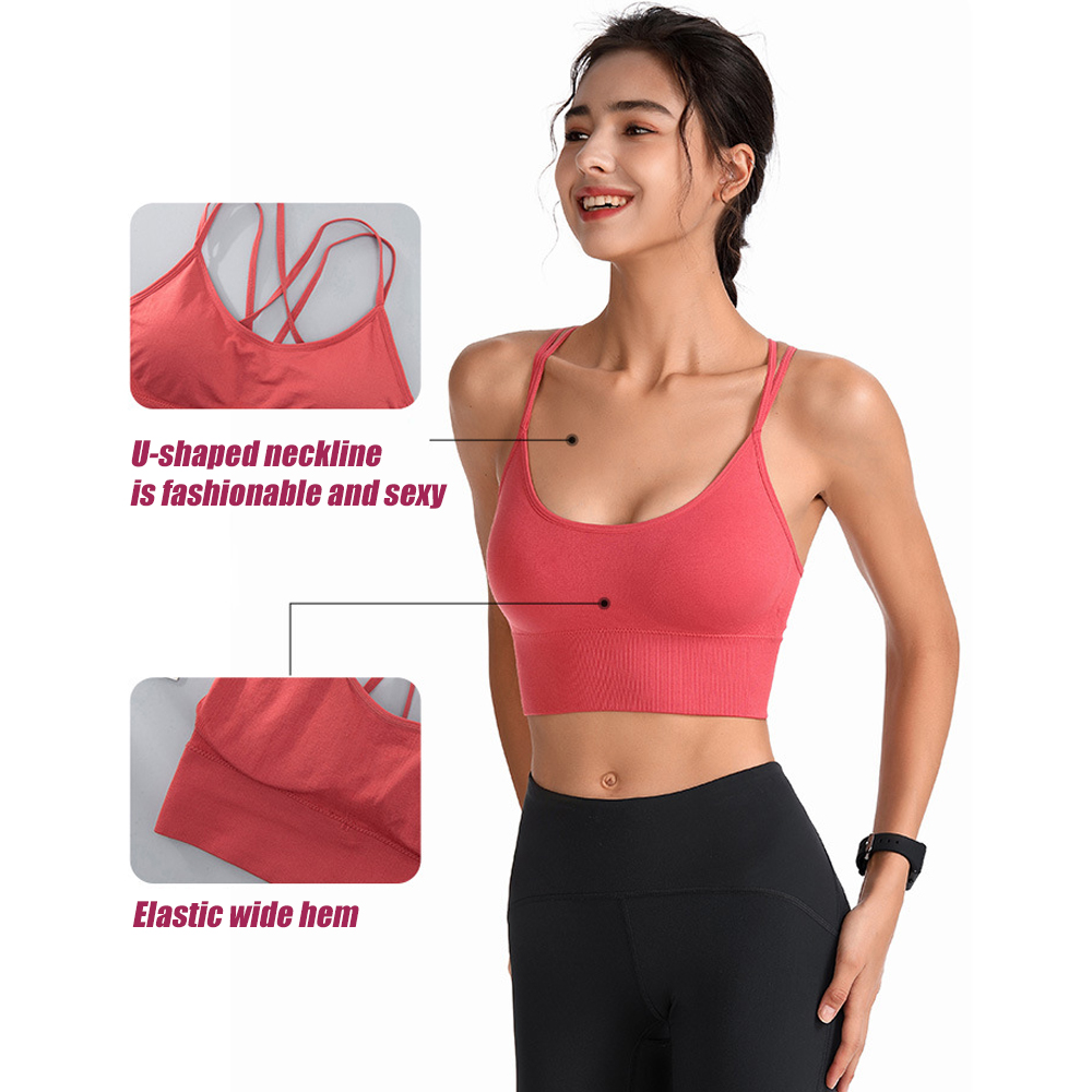 1Pcs Sports Bras Women Push Up - đánh giá và giá Yoga Fitness Girl