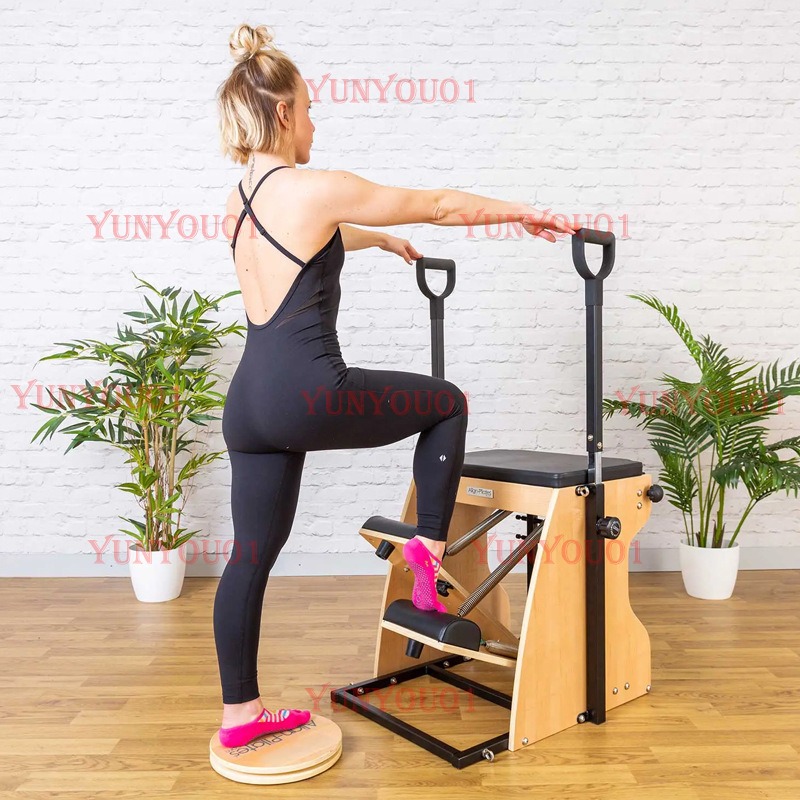 Solid Wood Pilates Rotating Di - đánh giá và giá Yoga Fitness Stretching