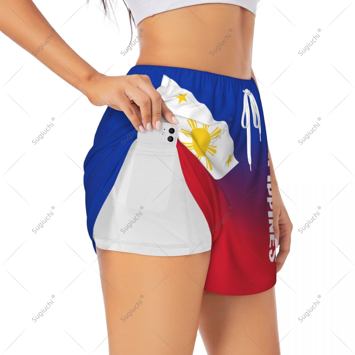 Women Girl Sports Shorts Phili - đánh giá và giá Yoga Fitness Girl