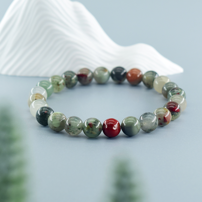 Natural African Blood Stone Be - đánh giá và giá Yoga Fitness Tracker