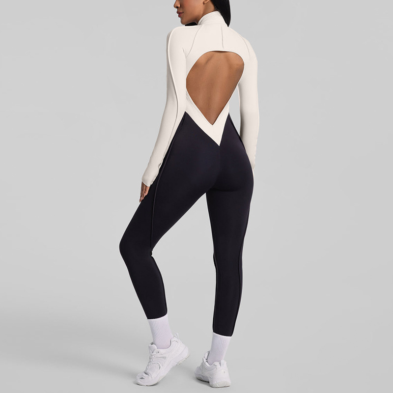 Sanding Yoga Jumpsuit Hollow-O - đánh giá và giá Yoga Fitness Girl