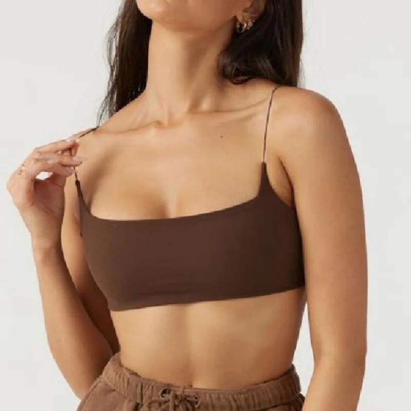 FUBEIKE Girl Brown Sports Bra  - đánh giá và giá Yoga Fitness Girl