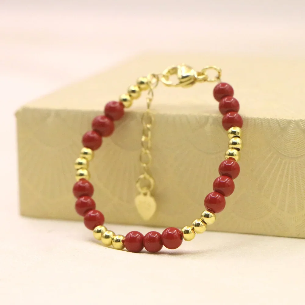 Charm Lovely Red Bracelet Baby - đánh giá và giá Yoga Fitness Tracker
