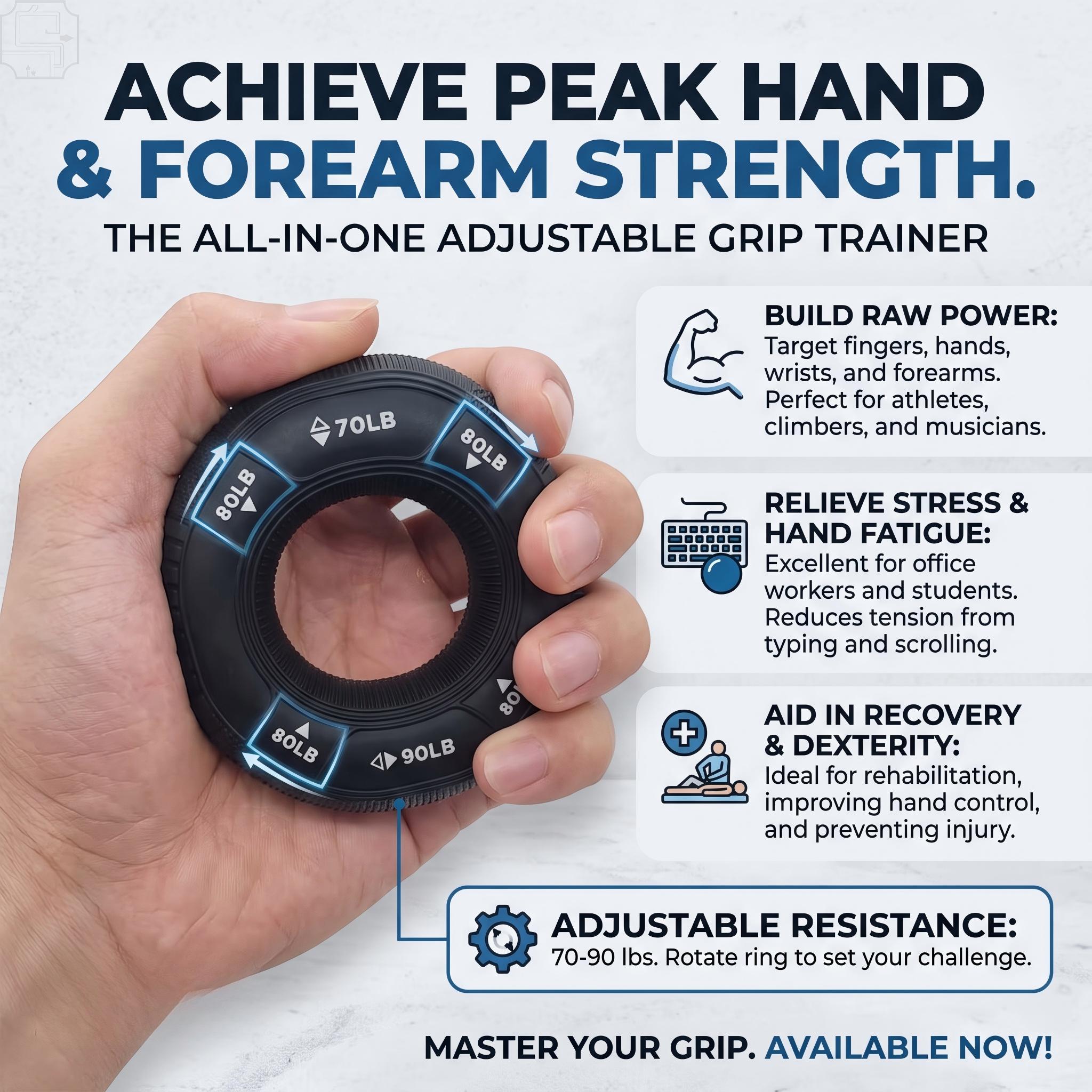 2026 NEW Silicone grip strengt - đánh giá và giá Grip Strengthener Hand
