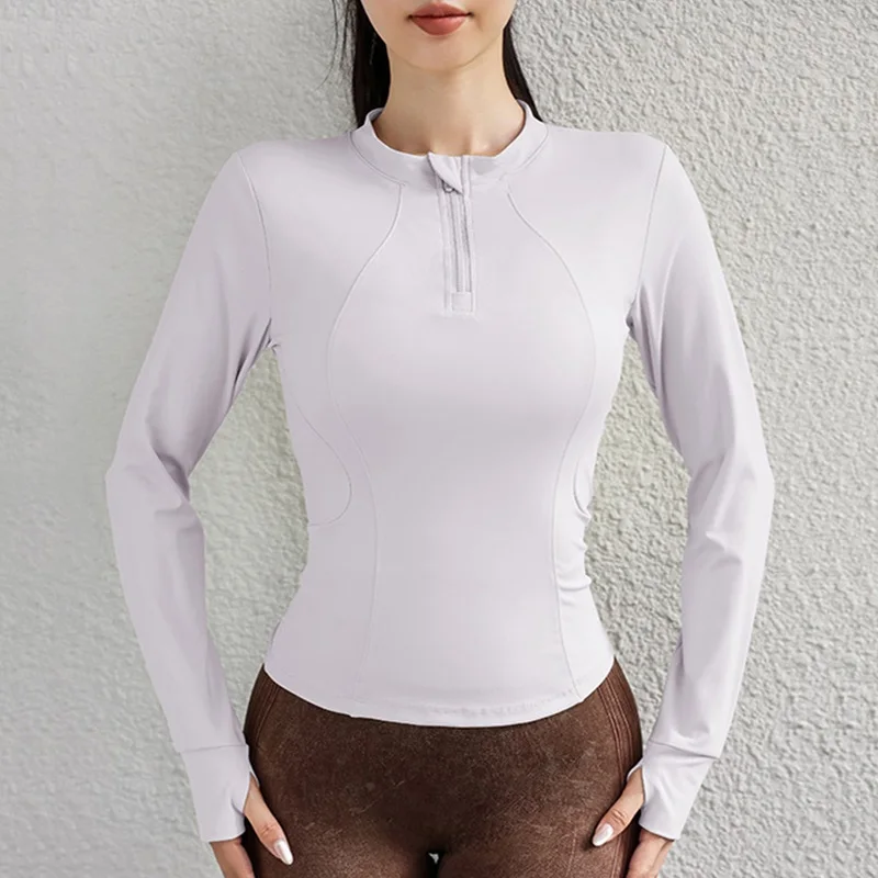 Cloud Hide Running Yoga Shirt  - đánh giá và giá Yoga Fitness Girl