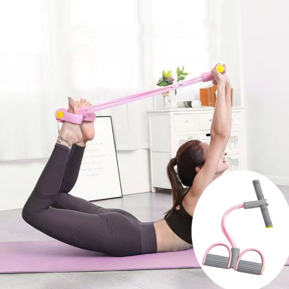 Fitness Equipment 4-Tube Yoga  - đánh giá và giá Yoga Pedal Puller Fitness Equipment