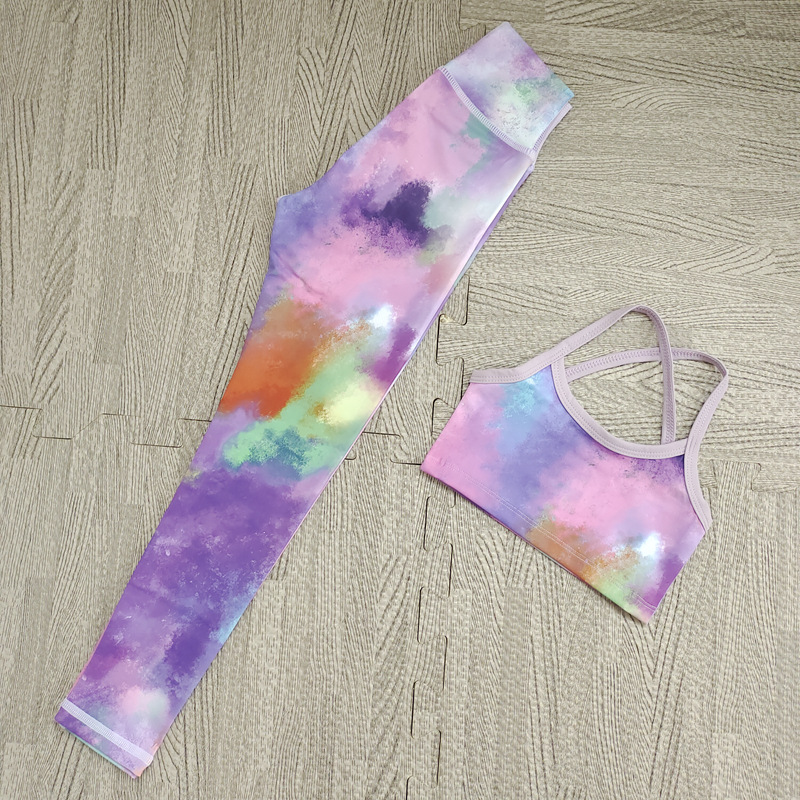 2025 Girls 2pc Yoga Outfit Set - đánh giá và giá Yoga Fitness Girl