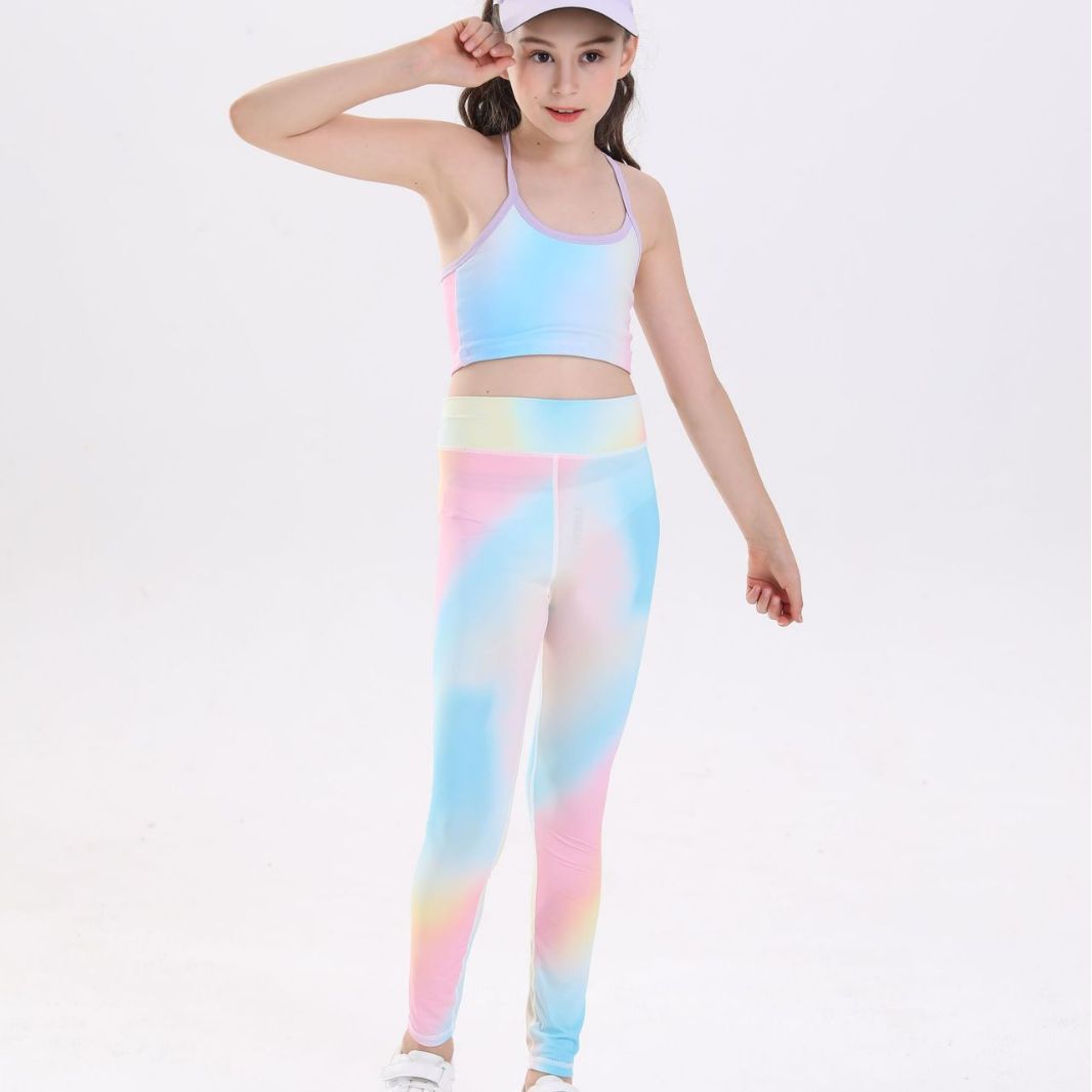2025 Girls 2pc Yoga Outfit Set - đánh giá và giá Yoga Fitness Girl