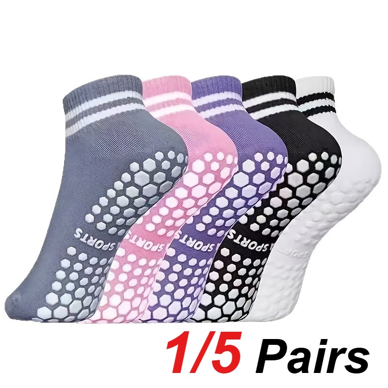 1/5 Pair Women's Silicone Anti - đánh giá và giá Fitness Yoga & Kickfit