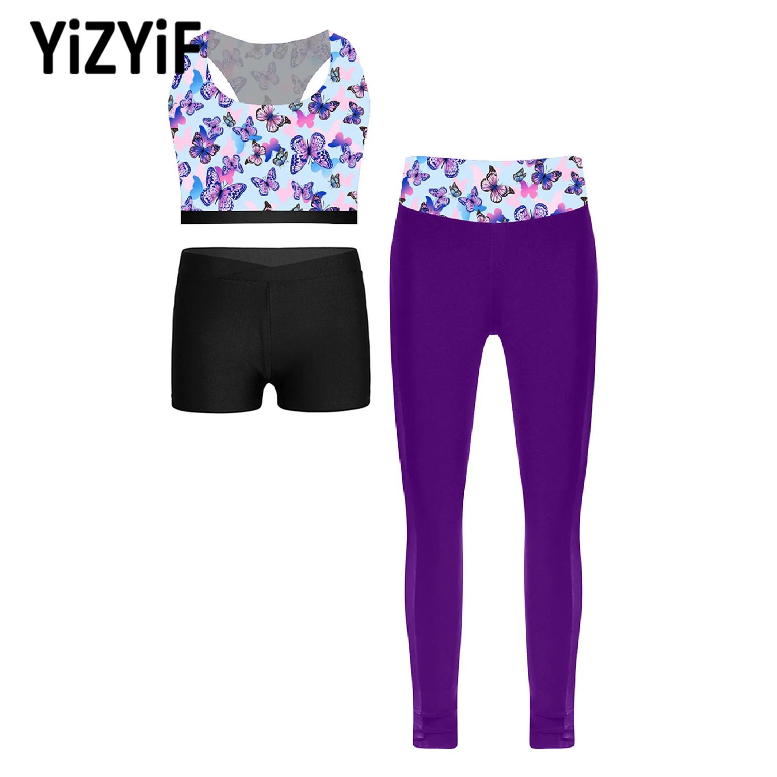 Children's Three Piece Fitness - đánh giá và giá Yoga Fitness Girl