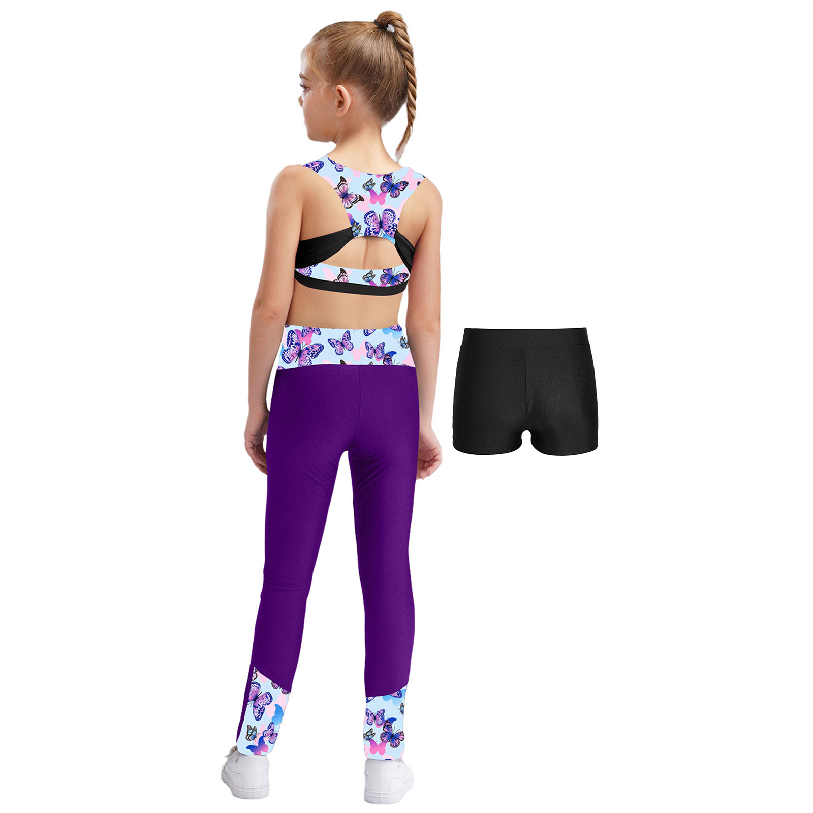 Children's Three Piece Fitness - đánh giá và giá Yoga Fitness Girl