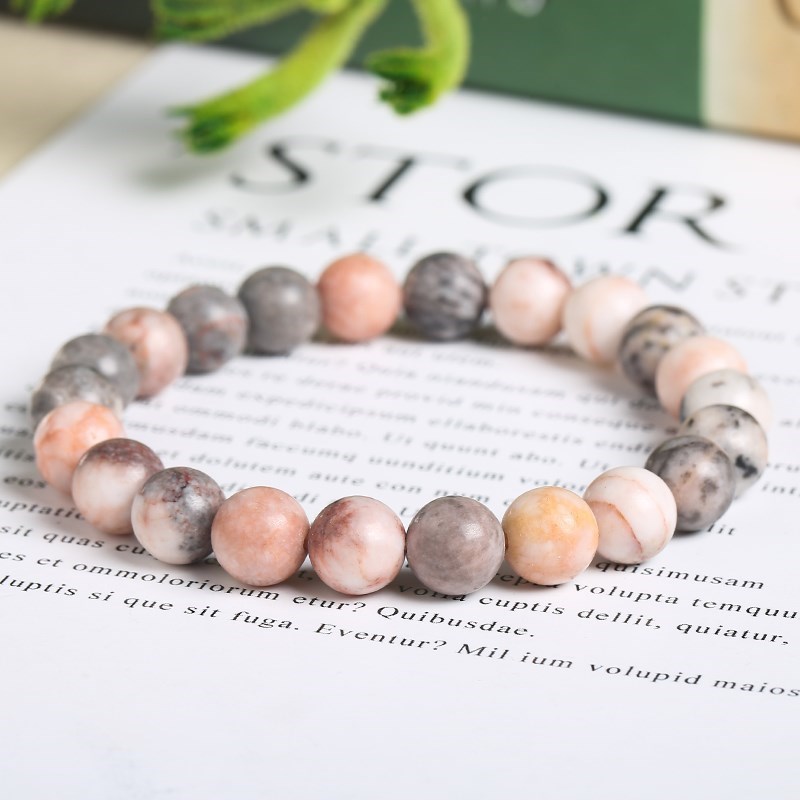 JD Hồng Tự Nhiên Ngựa Vằn Jasp - đánh giá và giá Yoga Fitness Tracker