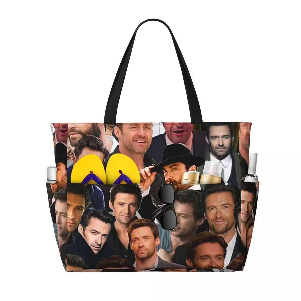 Hugh Jackman Photo Collage Bea - đánh giá và giá Yoga Fitness Photos