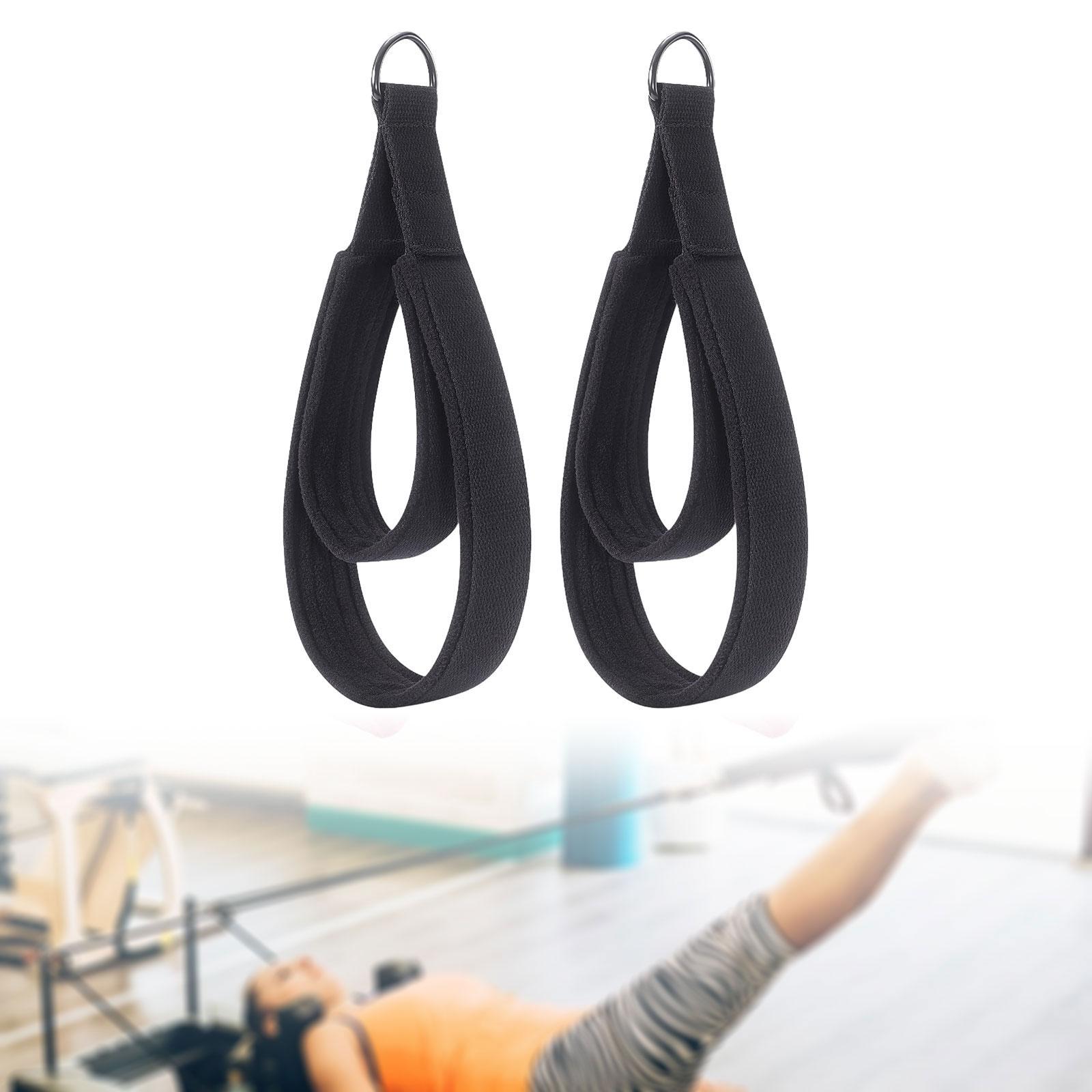 2x D Rings Straps Nonslip Pila - đánh giá và giá Yoga Fitness Reformer