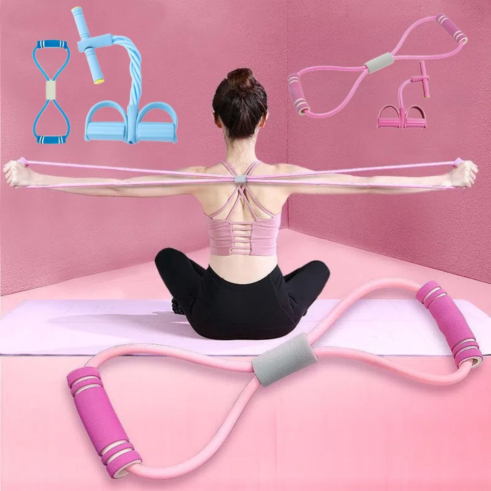 6-Tube Resistance Bands Set TP - đánh giá và giá Yoga Pedal Puller Fitness Equipment
