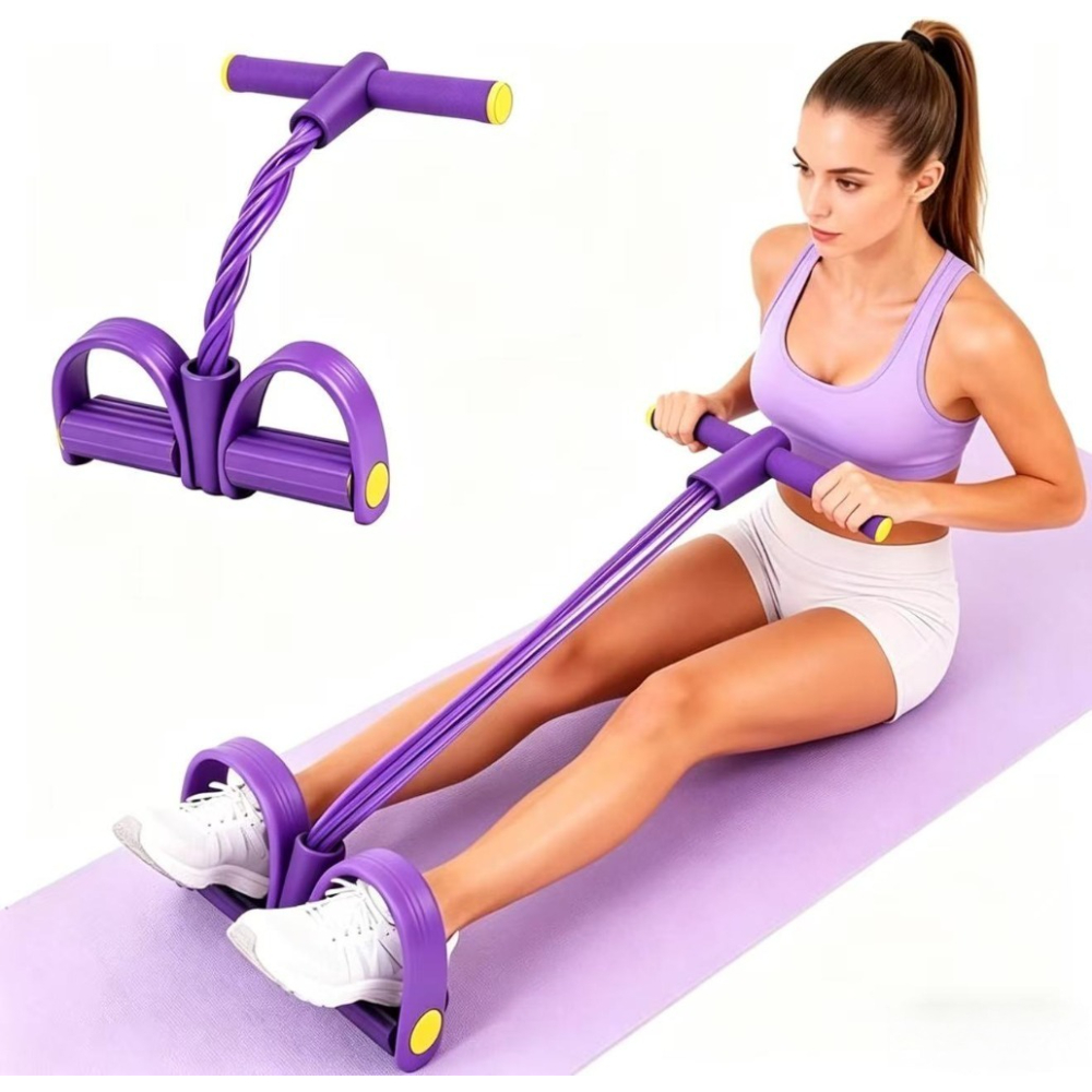 Multifunctional Tension Rope / - đánh giá và giá Yoga Pedal Puller Fitness Equipment