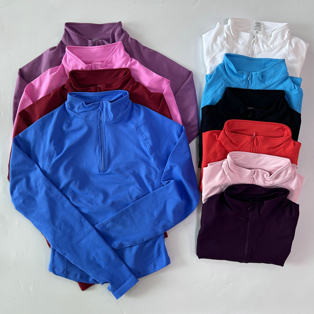 No Logo Yoga Jacket With Half  - đánh giá và giá Fitness Yoga & Kickfit