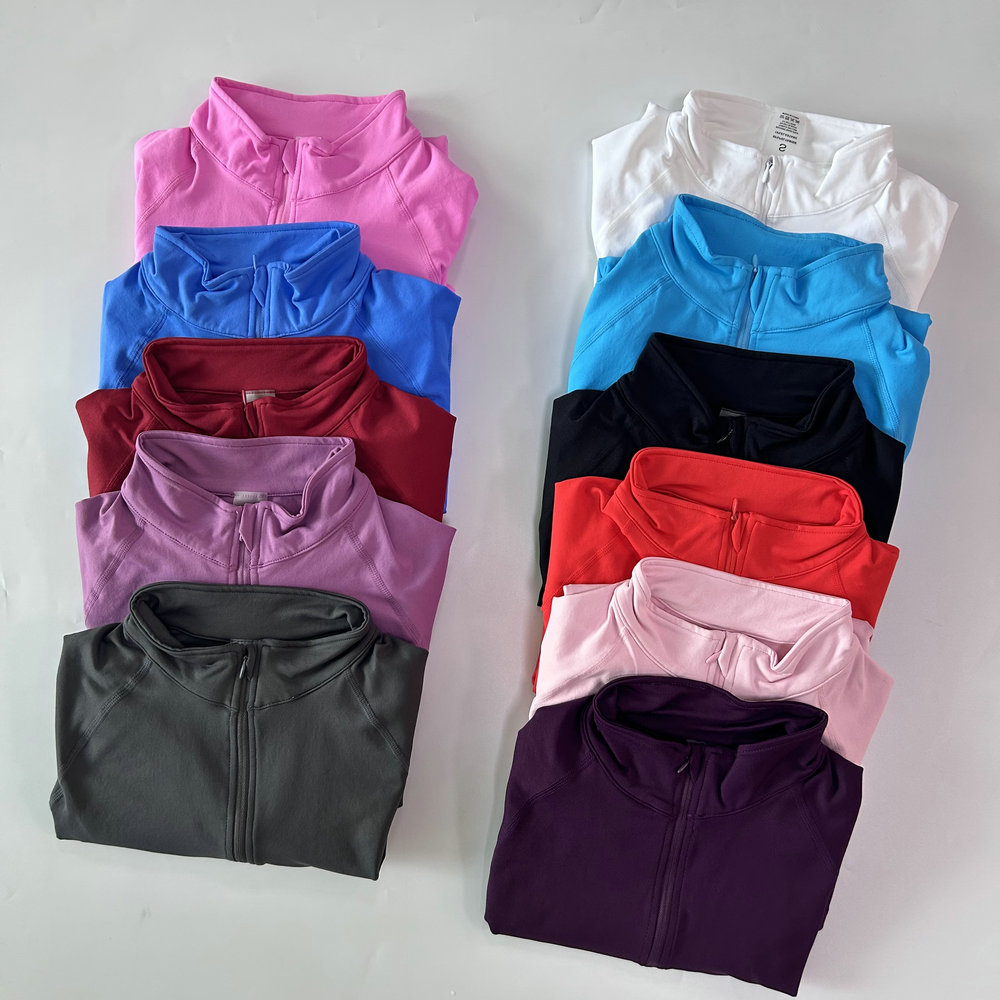 No Logo Yoga Jacket With Half  - đánh giá và giá Fitness Yoga & Kickfit